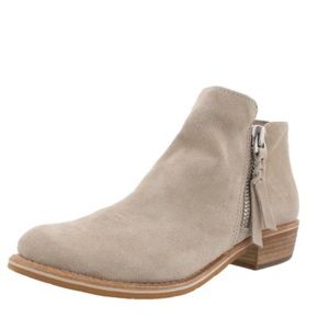Dolce Vita Sutton Blonde Suede Bootie -Like New